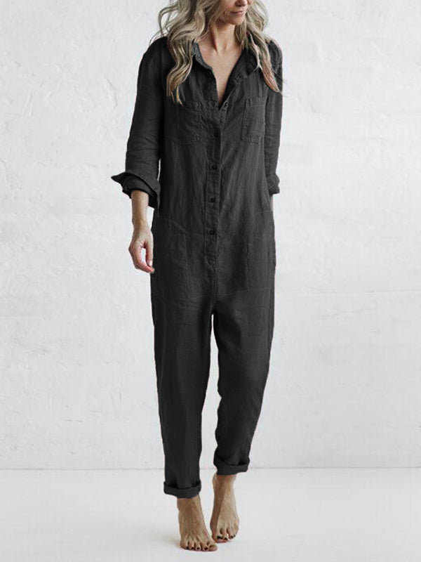 Ruth™ | Jumpsuit mit Knopfleiste