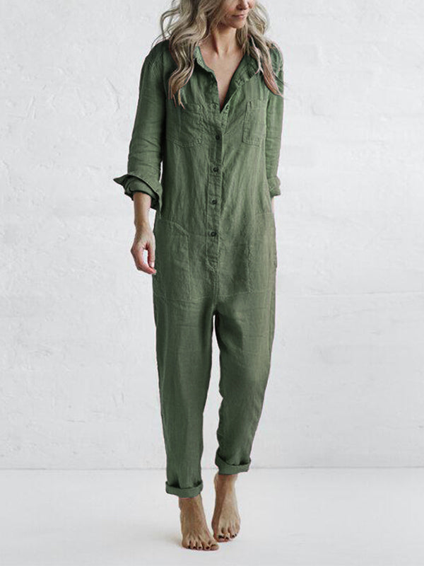 Ruth™ | Jumpsuit mit Knopfleiste