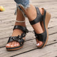 Marlis™ | Damen-Plateau-Sandalen mit weicher Sohle und Blumenmuster