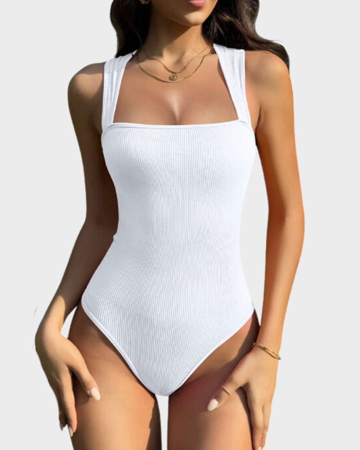 Caralyn™ | Ärmellose bauchfreie Tank Tops Bodysuits