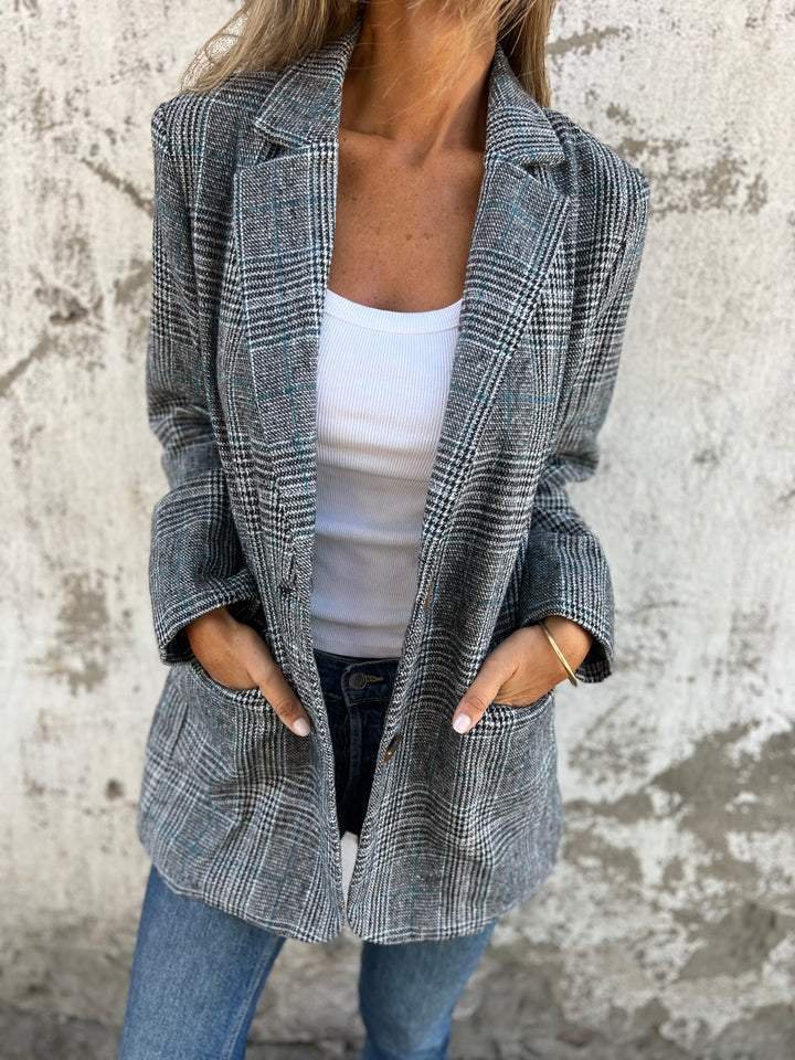 Arienne™ | Stilvoller karierter Blazer