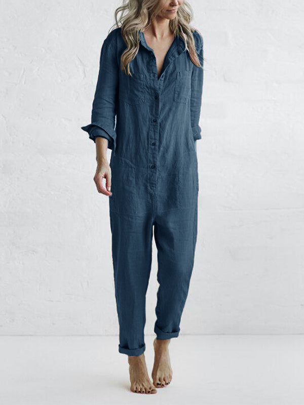 Ruth™ | Jumpsuit mit Knopfleiste