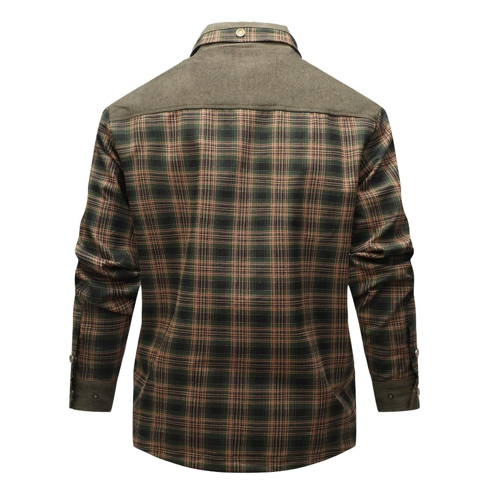 Henri™ | Schlichte Flanelljacke