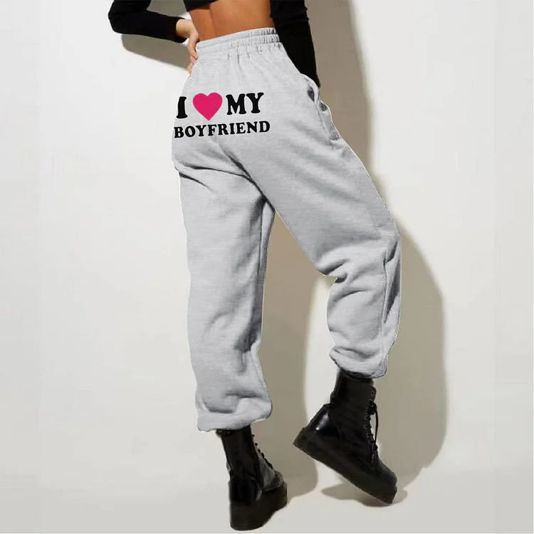 Adela ™ | I Love My Boyfriend Jogginghose