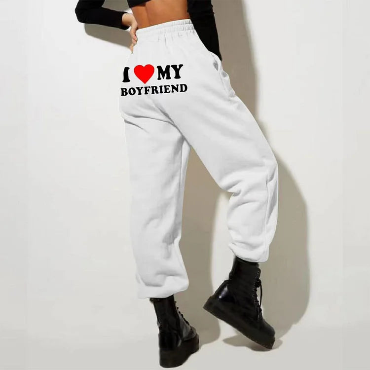 Adela ™ | I Love My Boyfriend Jogginghose