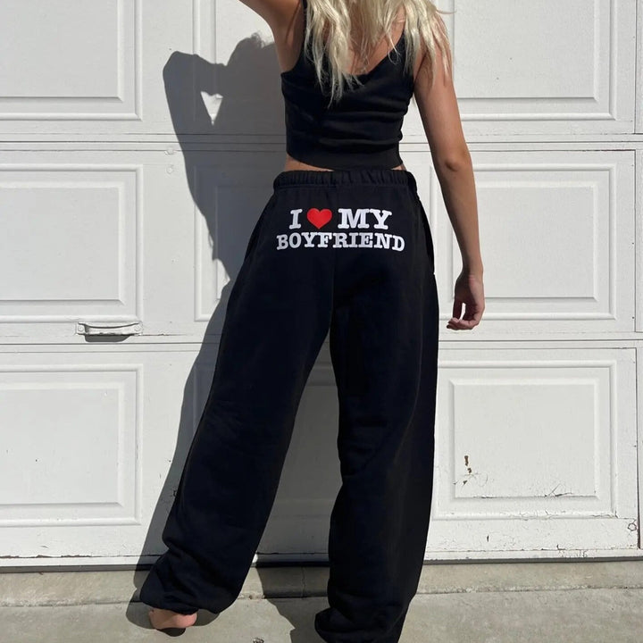 Adela ™ | I Love My Boyfriend Jogginghose