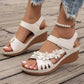 Marlis™ | Damen-Plateau-Sandalen mit weicher Sohle und Blumenmuster