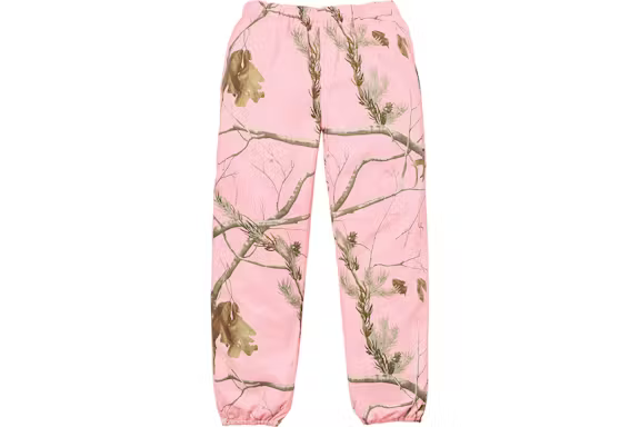 Melrey™ | Rosa Tarnfleck-Sweatpants